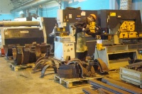 Пробивка отверстий диаметром 50 мм при толщине металла 17 мм